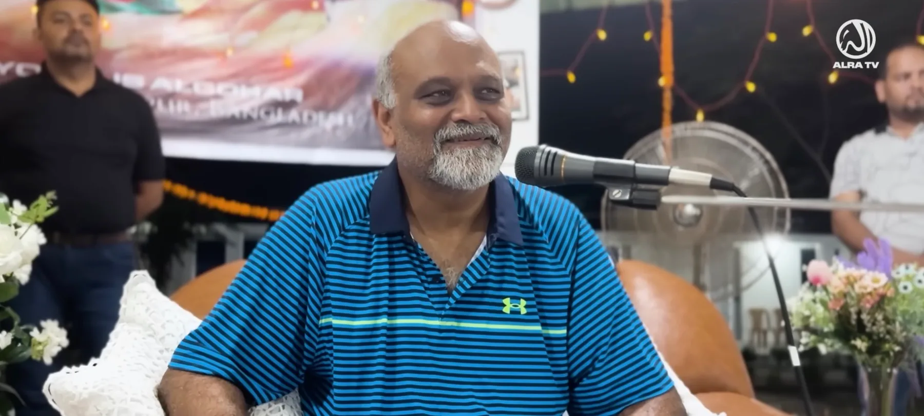 Sufi Master Younus AlGohar addressing a spiritual gathering during the Bangladesh Tour 2025 — photo 10