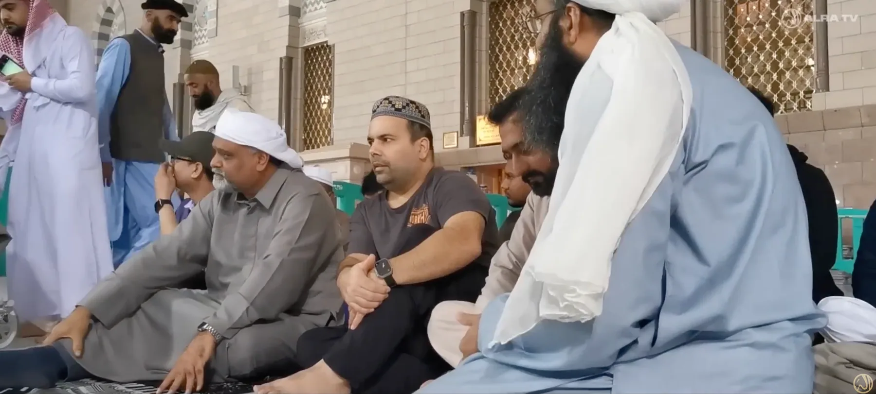 MFI seekers gathered during the Saudi Arabia pilgrimage, 2023