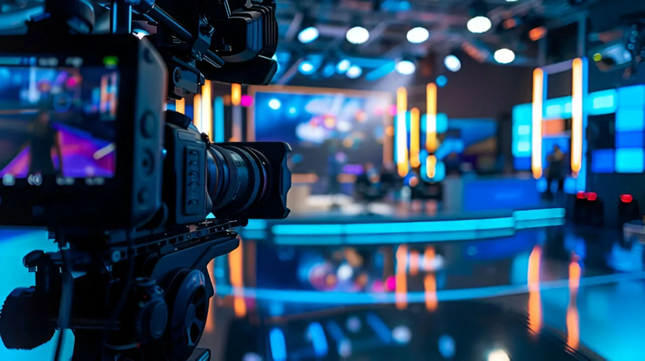Concept render of the permanent ALRA TV studio and community building — view 2