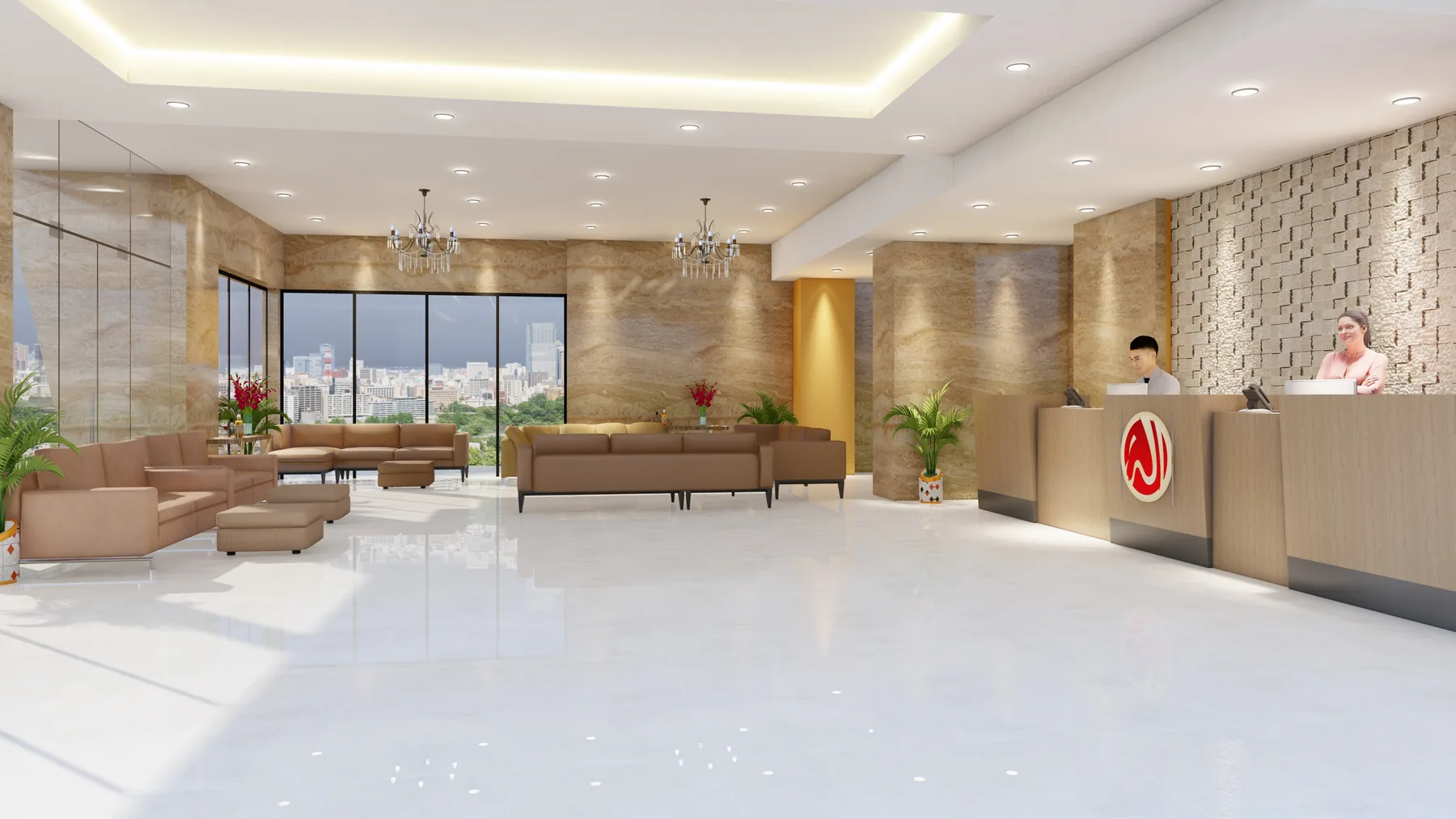 Concept render of the permanent ALRA TV studio and community building — view 8
