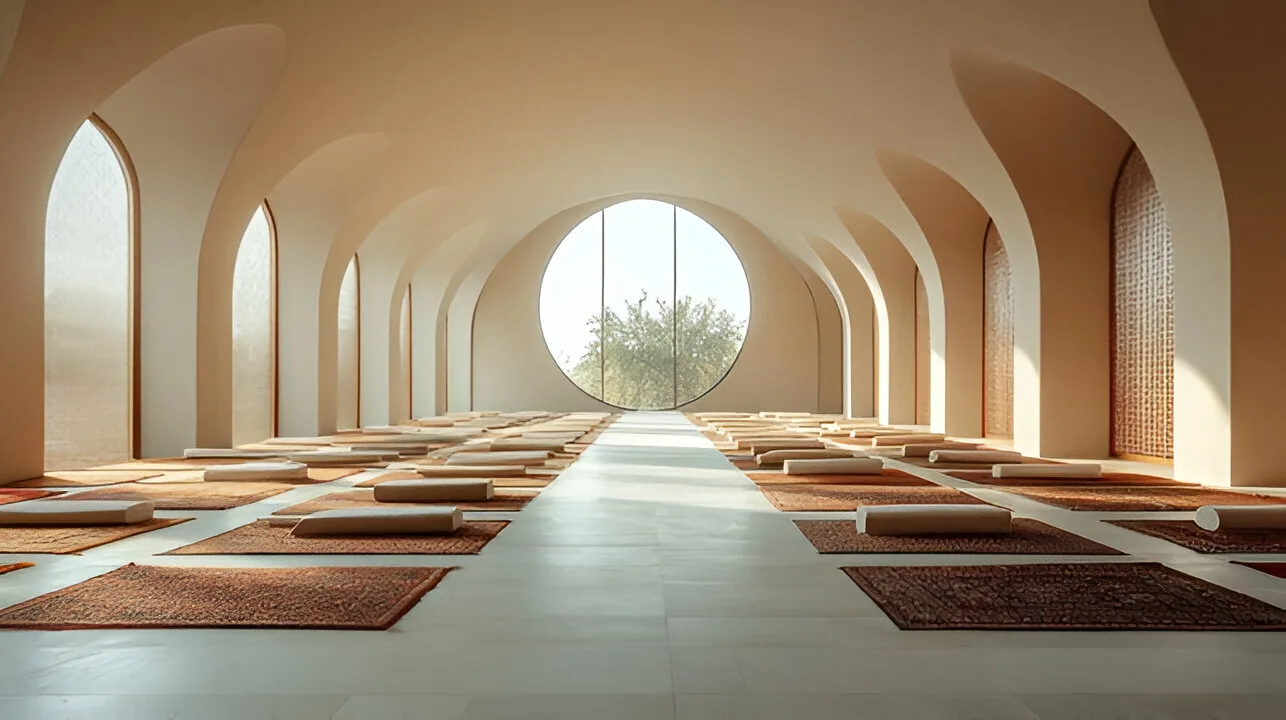 Concept render of the permanent ALRA TV studio and community building — view 3